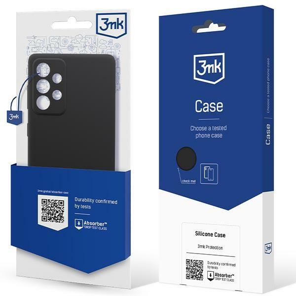 Etui 3MK Silicone Case Samsung Galaxy A33 5g A336 Czarny/black Case