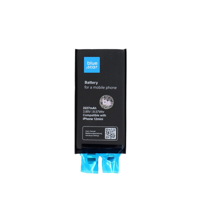 Bateria bez BMS do iPhone 12 mini 2227 mAh Blue Star HQ