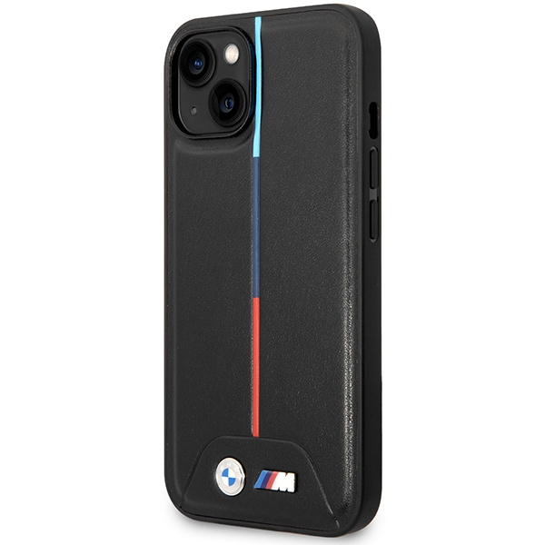 Etui Bmw Bmhcp15s22pvtk Iphone 15 / 14 / 13 6.1" Czarny/black Hardcase M Quilted Tricolor Case