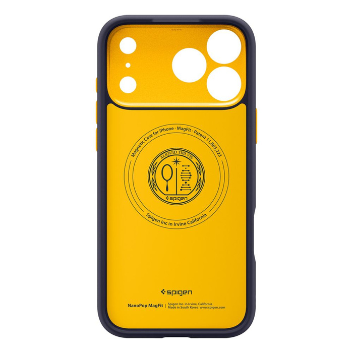 ETUI SPIGEN IPHONE 17 PRO NANO POP MAG MAGSAFE BLUEBERRY NAVY