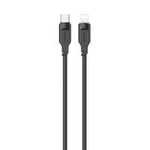 USAMS Kabel USB-C na Lightning PD Fast Charging Lithe Series 1,2m 20W czarny/black SJ566USB01 (US-SJ566)