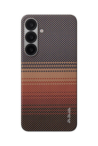 Pitaka Tactile Woven Case, Sunset - Samsung Galaxy S25+