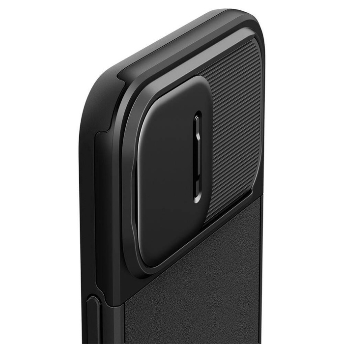 Etui Spigen iPhone 15 Pro Optik Armor Mag Magsafe Black