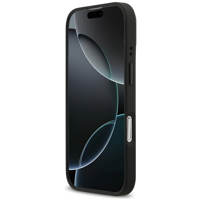 Etui BMW M Perforated Stripe Logo        MagSafe do iPhone 17 granatowy