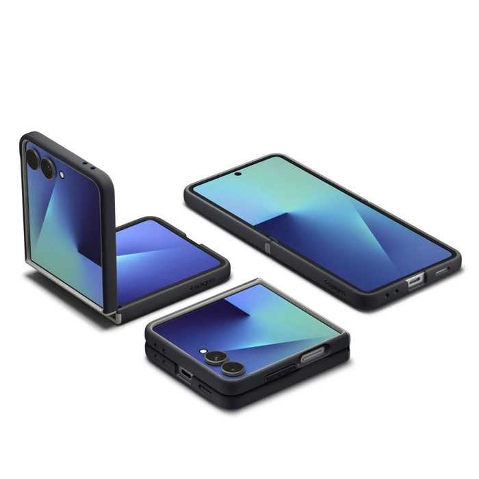 ETUI SPIGEN SAMSUNG GALAXY Z FLIP 7 NANO POP MAG MAGSAFE BLACK SESAME