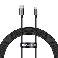 Kabel USB do USB-C Baseus Superior 100W 1,5m (czarny)