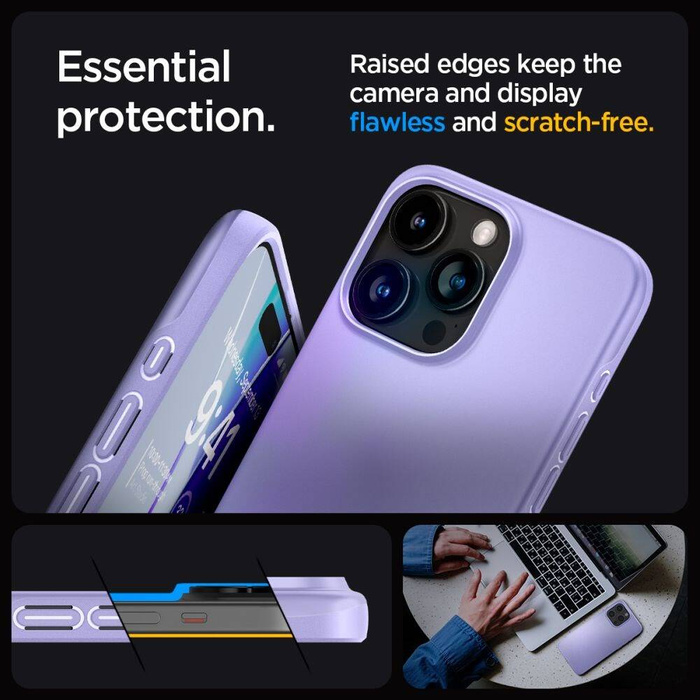 Etui Spigen Thin Fit iPhone 15 Pro Iris Purple