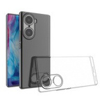 Żelowy pokrowiec etui Ultra Clear 0.5mm Honor 60 Pro przezroczysty