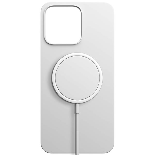 3MK Hardy Case iPhone 13 Pro Max 6,7" srebrno-biały/silver-white MagSafe