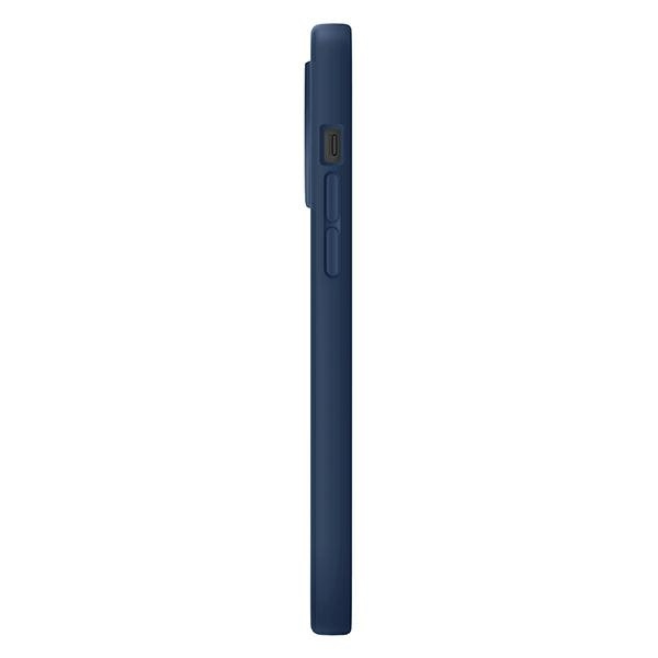 UNIQ etui Lino iPhone 14 6,1" niebieski/marine blue