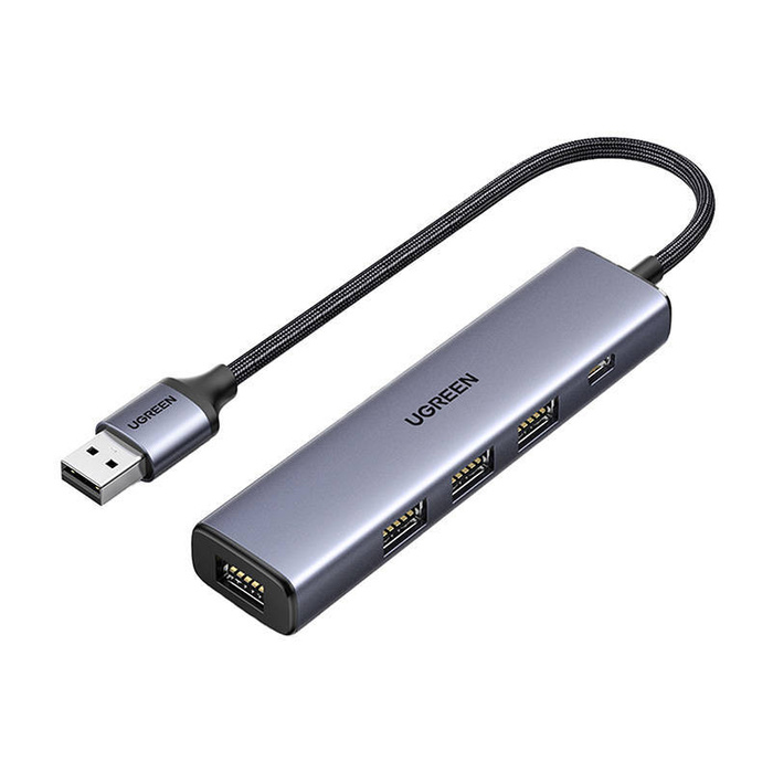 Hub UGREEN 5w1 Adapter, USB do 4x USB 3.0 CM473