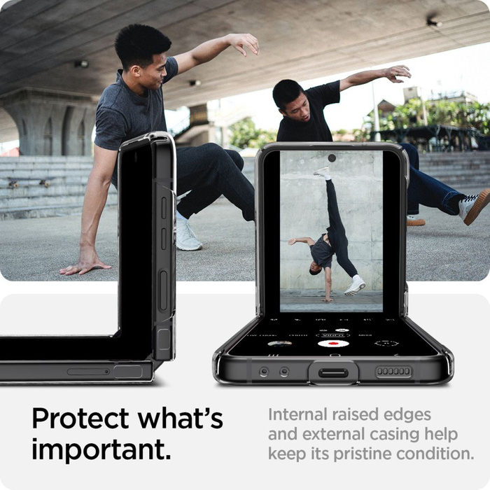 Etui Spigen Airskin Galaxy Z Flip 4 Crystal Clear