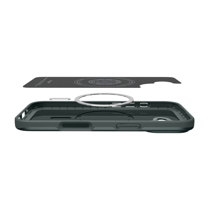 ETUI SPIGEN IPHONE 17 THIN FIT MAG MAGSAFE ABYSS GREEN