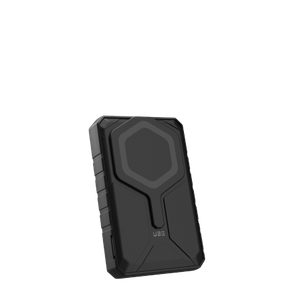 UAG Rugged 10K - powerbank 10000 mAh z podstawką, ładowanie bezprzewodowe 10W, kompatybilny z MagSafe, kabel w zestawie (black/gray)