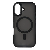 Etui Fashion Case kompatybilne z MagSafe na Samsung Galaxy A17 - matowe czarne