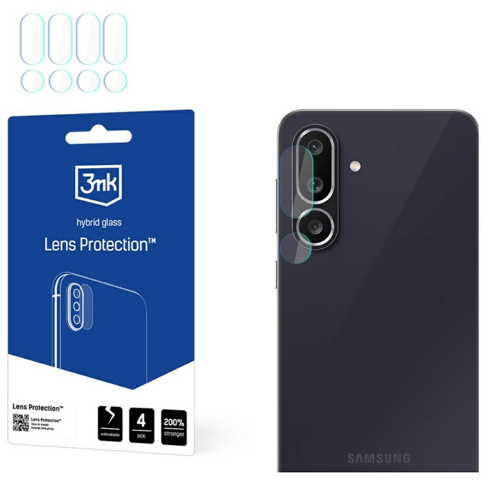 Ochrona na obiektyw aparatu 3MK Lens     Protect do Samsung Galaxy M56 4szt