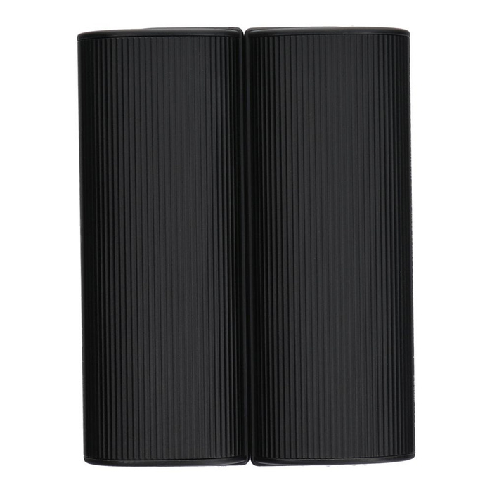 VEGER powerbank 2 x 5000 mAh z podgrzewaczem do rąk 2,4A 2 szt czarno srebrny