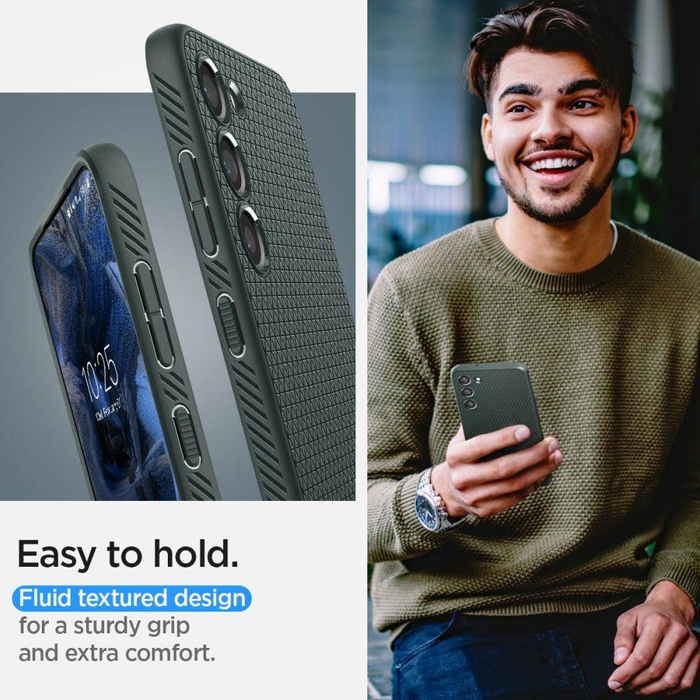 Etui Spigen Liquid Air Galaxy S23 Plus Abyss Green Case