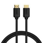 Baseus kabel przewód HDMI 2.0 4K 60 Hz 3D HDR 18 Gbps 1m czarny (CAKGQ-A01)