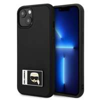Etui KARL LAGERFELD Apple iPhone 13 Ikonik Patch Czarny Hardcase