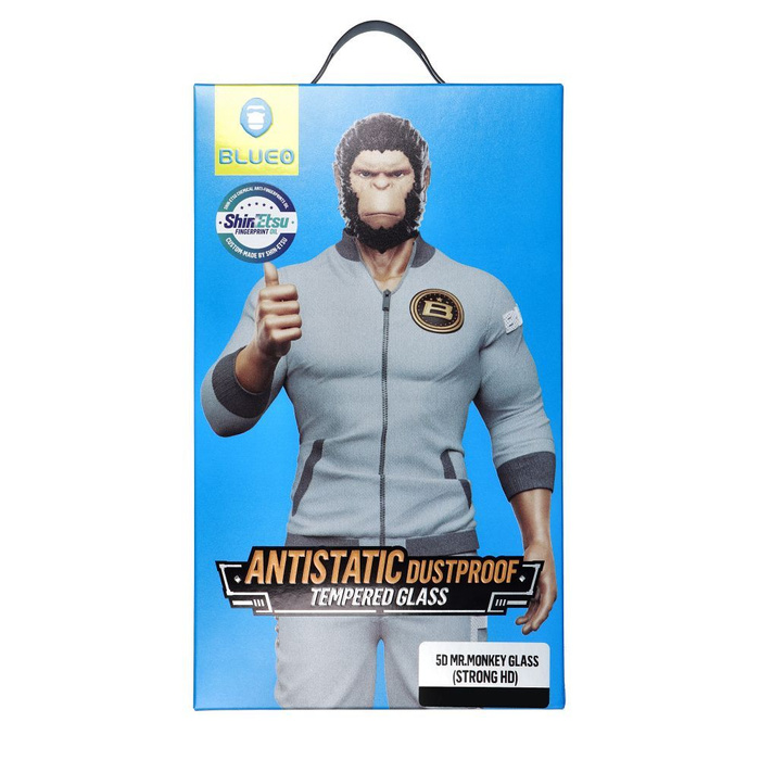 Szkło Hartowane 5D Mr. Monkey Glass - do Samsung Galaxy S24 Plus czarny (Strong Lite)