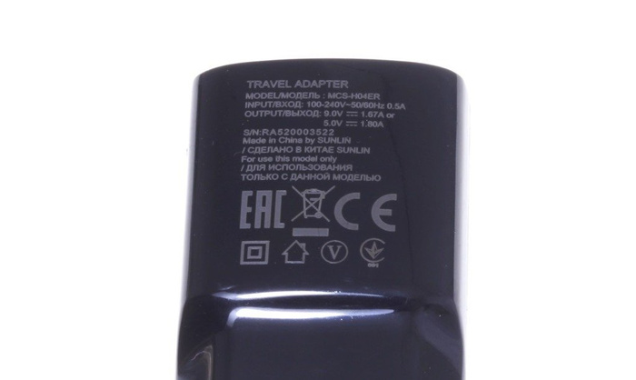 ŁADOWARKA USB LG G5 G6 V30 V40 V50 K40 K50 Fast Charge 1,8A Czarna