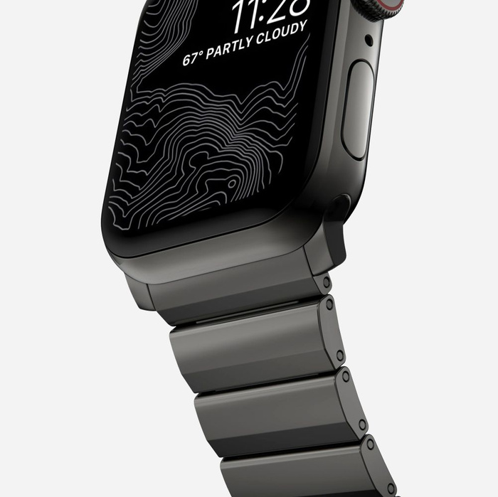 Pasek Tech-protect Steelband Apple Watch 4 / 5 / 6 / 7 / 8 / 9 / Se / Ultra 1 / 2 (42 / 44 / 45 / 49 Mm) Black