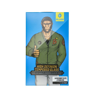 Szkło Hartowane 5D Mr. Monkey Glass - Apple iPhone 15 Plus / 16 Plus czarny (Strong HD)