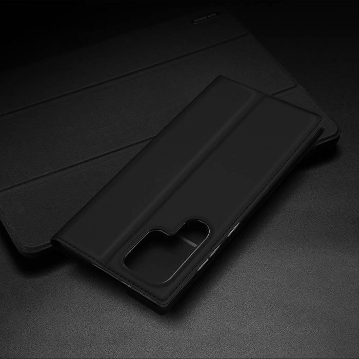 Dux Ducis Skin Pro kabura etui pokrowiec z klapką Samsung Galaxy S22 Ultra złoty
