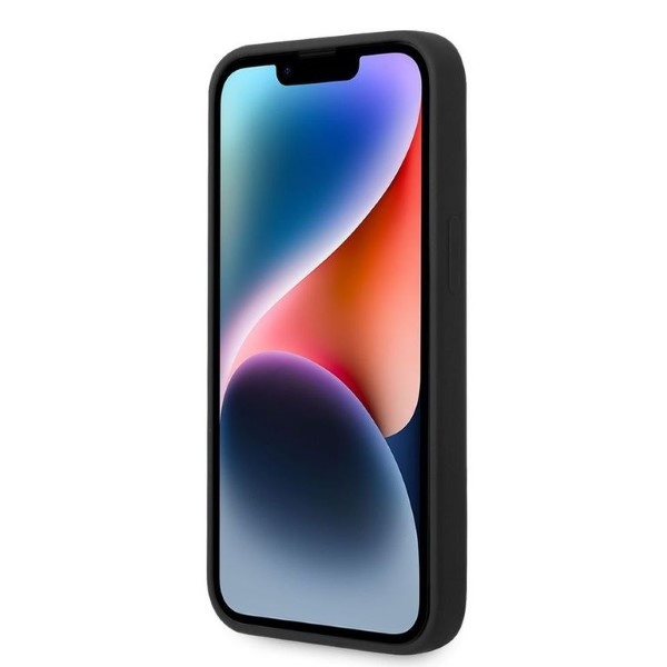 Etui KARL LAGERFELD Apple iPhone 14 Plus Silicone Ikonik Czarny Hardcase