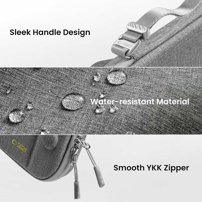 TECH-PROTECT SLIM POUCH NINTENDO SWITCH 2 DARK GREY