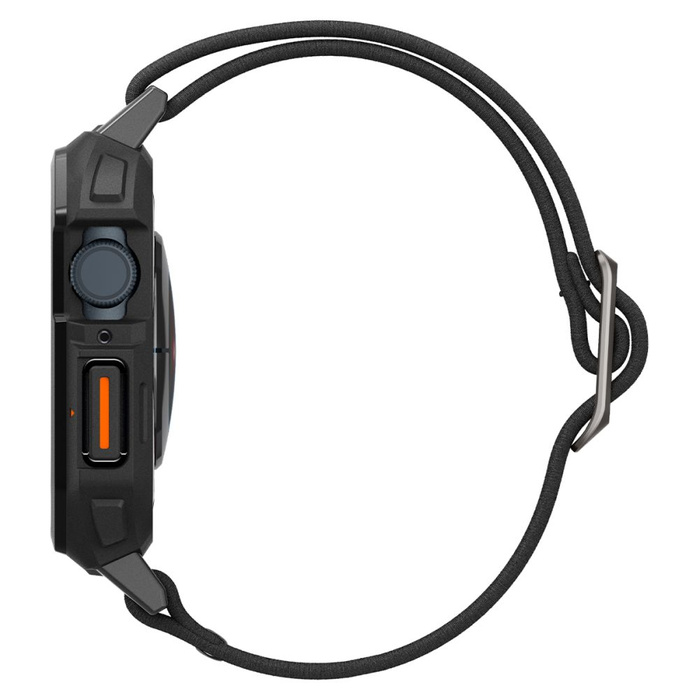 Etui SPIGEN LITE FIT ”PRO” APPLE WATCH 4 / 5 / 6 / 7 / 8 / 9 / SE (44 / 45 MM) MATTE BLACK