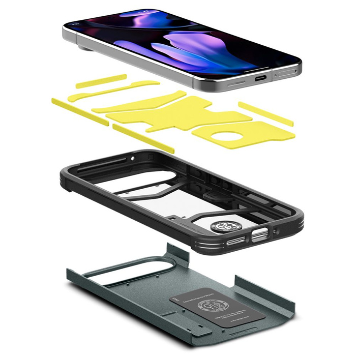 Etui SPIGEN TOUGH ARMOR GOOGLE PIXEL 9 / 9 PRO ABYSS GREEN