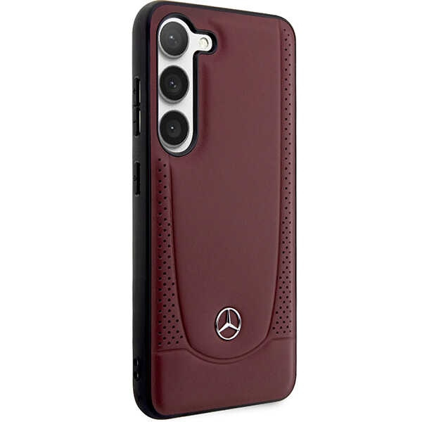 Etui Mercedes MEHCS23MARMRE S23 Plus S916 czerwony/red hardcase Leather Urban Bengale Case