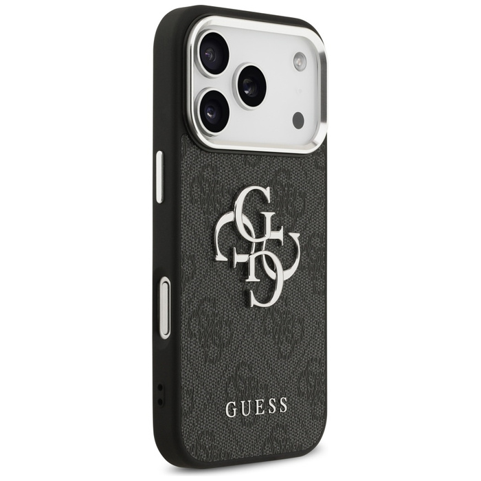 Etui Guess 4G Big 4G Classic Logo do     iPhone 17 Pro czarny  srebrny