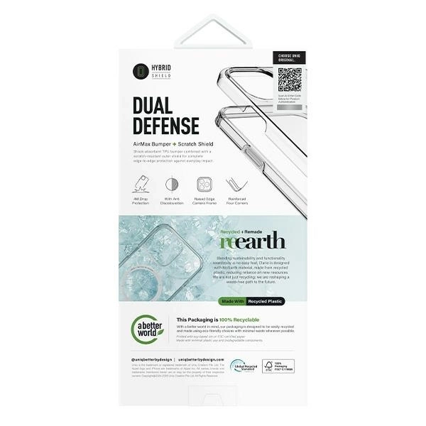 Etui UNIQ Clario iPhone 16 Plus 6.7" Magclick Charging przeźroczysty/lucent clear