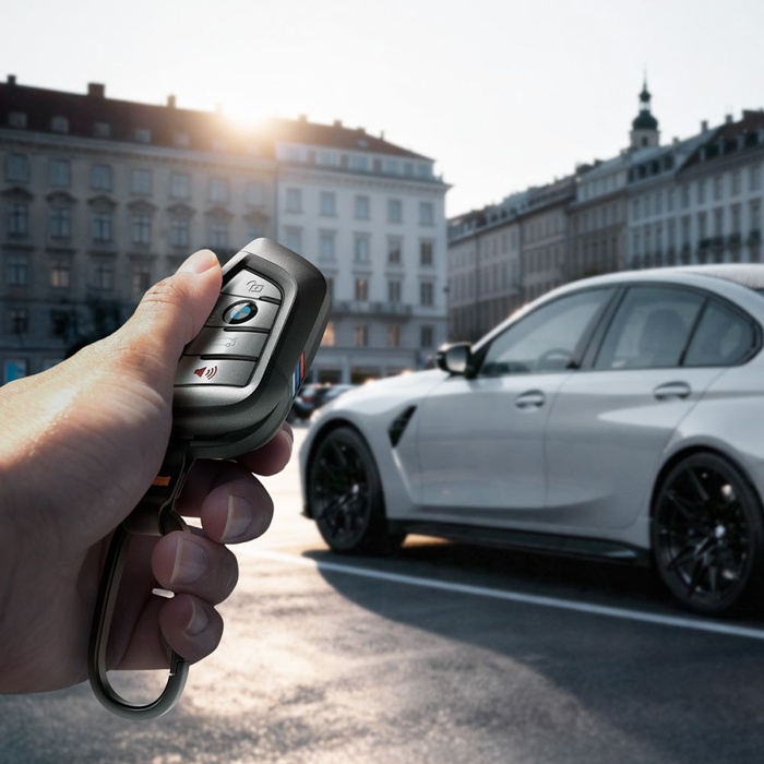 ETUI DO KLUCZYKÓW BMW SPIGEN BK100 KEY FOB CZARNE