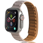 Beline pasek Apple Watch Magnetic38/40/41mm khaki