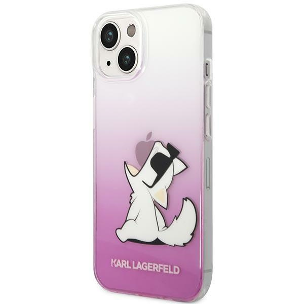 Etui KARL LAGERFELD Apple iPhone 14 Plus Choupette Fun Różowy Hardcase