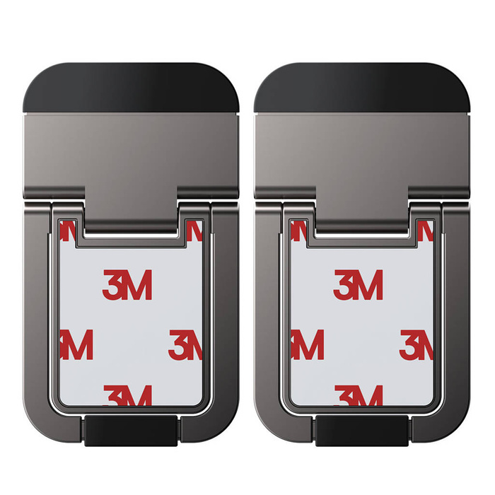 Baseus uniwersalne podstawki nóżki do laptopa (2 szt.) szary (LUZC000013)