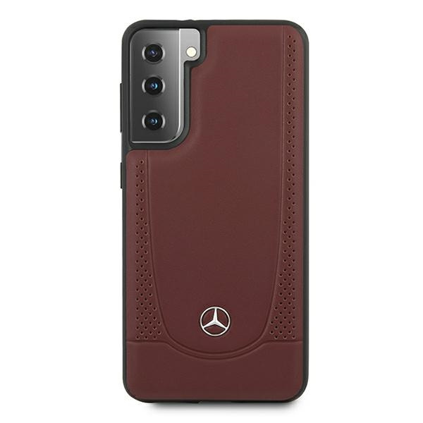 Etui MERCEDES Samsung Galaxy S21 Plus G996 Urban Line MEHCS21MARMRE Czerwony Hardcase