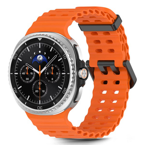 PASEK TECH-PROTECT SAMSUNG GALAXY WATCH 8 / CLASSIC (40 / 44 / 46 MM) ICONBAND PRO POMARAŃCZOWY