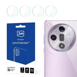 3MK Lens Protect Oppo Find X7 Ochrona na obiektyw aparatu 4szt