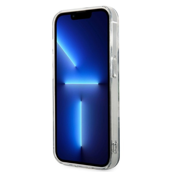 Zestaw Etui Guess Case+ Charger iPhone 14 Pro 6,1" zielony/green hard case Jungle MagSafe