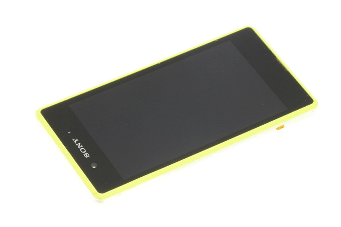 WYŚWIETLACZ SONY Xperia E3 Grade A Oryginalny LCD Dotyk Żółty