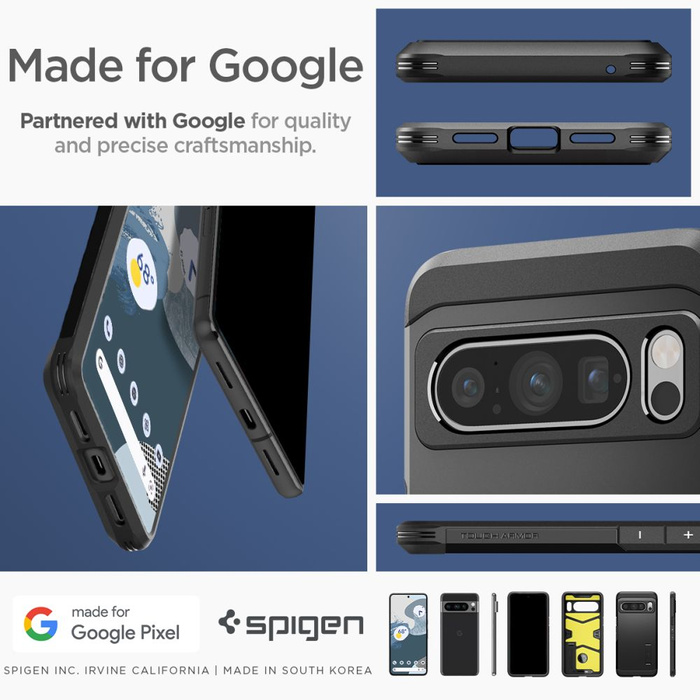 Etui Spigen Tough Armor Google Pixel 8 Pro Black Case