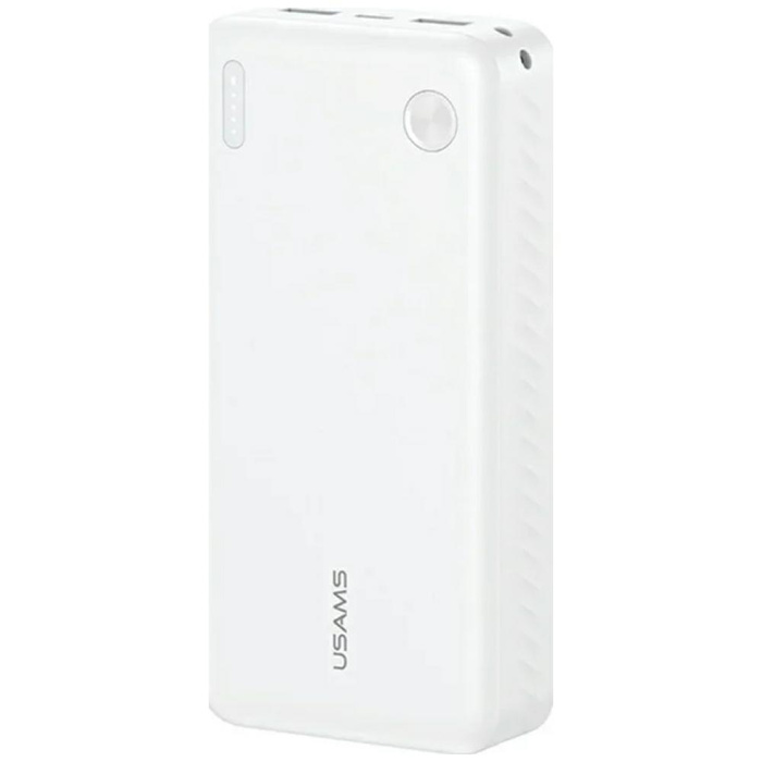 Powerbank USAMS PB83 2xUSB-A 1xUSB-C     20000mAh biały