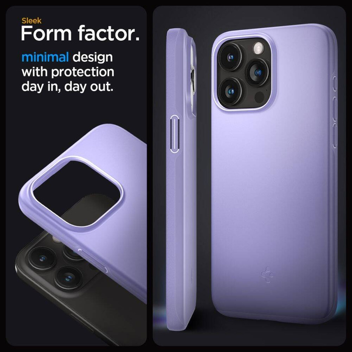 Etui Spigen Thin Fit iPhone 15 Pro Iris Purple