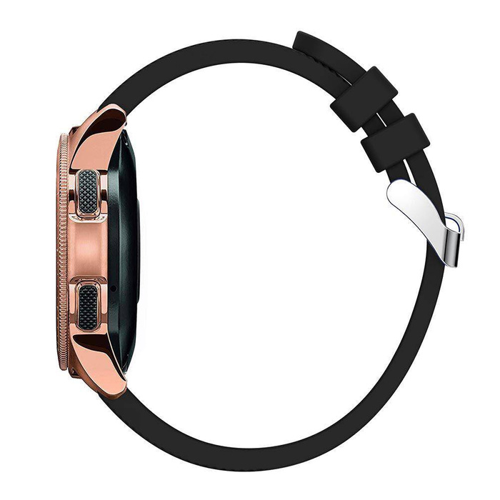 Pasek TECH-PROTECT Samsung Galaxy Watch 42mm Smoothband Black Czarny