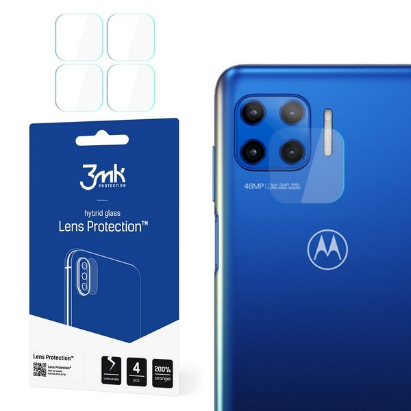 Szkło Hybrydowe 3MK Motorola Moto G 5G Plus Lens Protect Ochrona Na Obiektyw Aparatu 4szt Glass